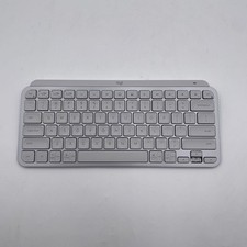 Logitech MX Keys Mini Minimalist Wireless Keyboard - Pale Gray - READ