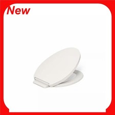 Kohler Quiet-Close Elongated Toilet Seat, Biscuit r15
