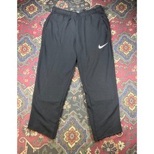 Nike Dri-Fit Black Sweatpants Cropped Size M