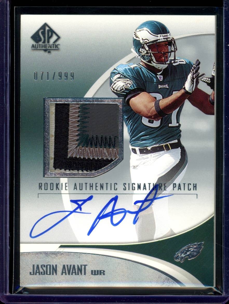 Jason Avant Ultra #235 Autograph