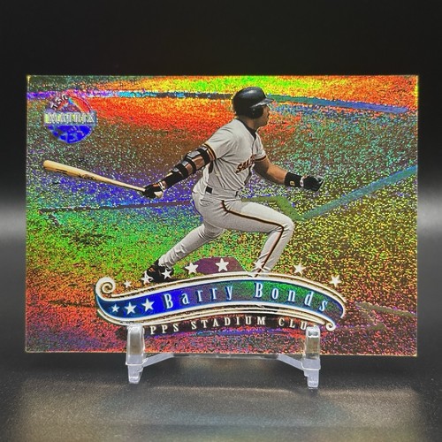 Barry Bonds [Matrix] #15 1997 Stadium Club card