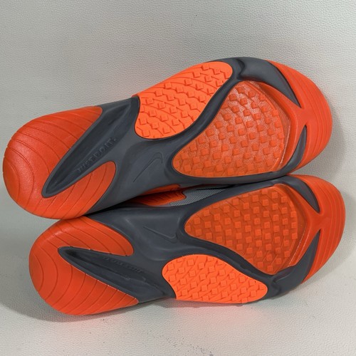Nike Zoom ZM Air 2K A00269-007 Lace Up Gray Orange Sneaker Shoes Sz 9 NWOB - Picture 16 of 19