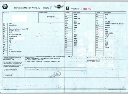 41009628745 LINKE VORDERE TÜR / 5205101 FÜR BMW X1 E84 SDRIVE 18 D - Bild 4 von 10