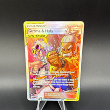 Guzma & Hala 229/236 Cosmic Eclipse Full Art TAG TEAM Ultra Rare Holo on eBay