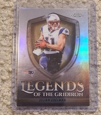 2025 TOPPS CHROME LEGENDS OF THE GRIDIRON JULIAN EDELMAN REFRACTOR