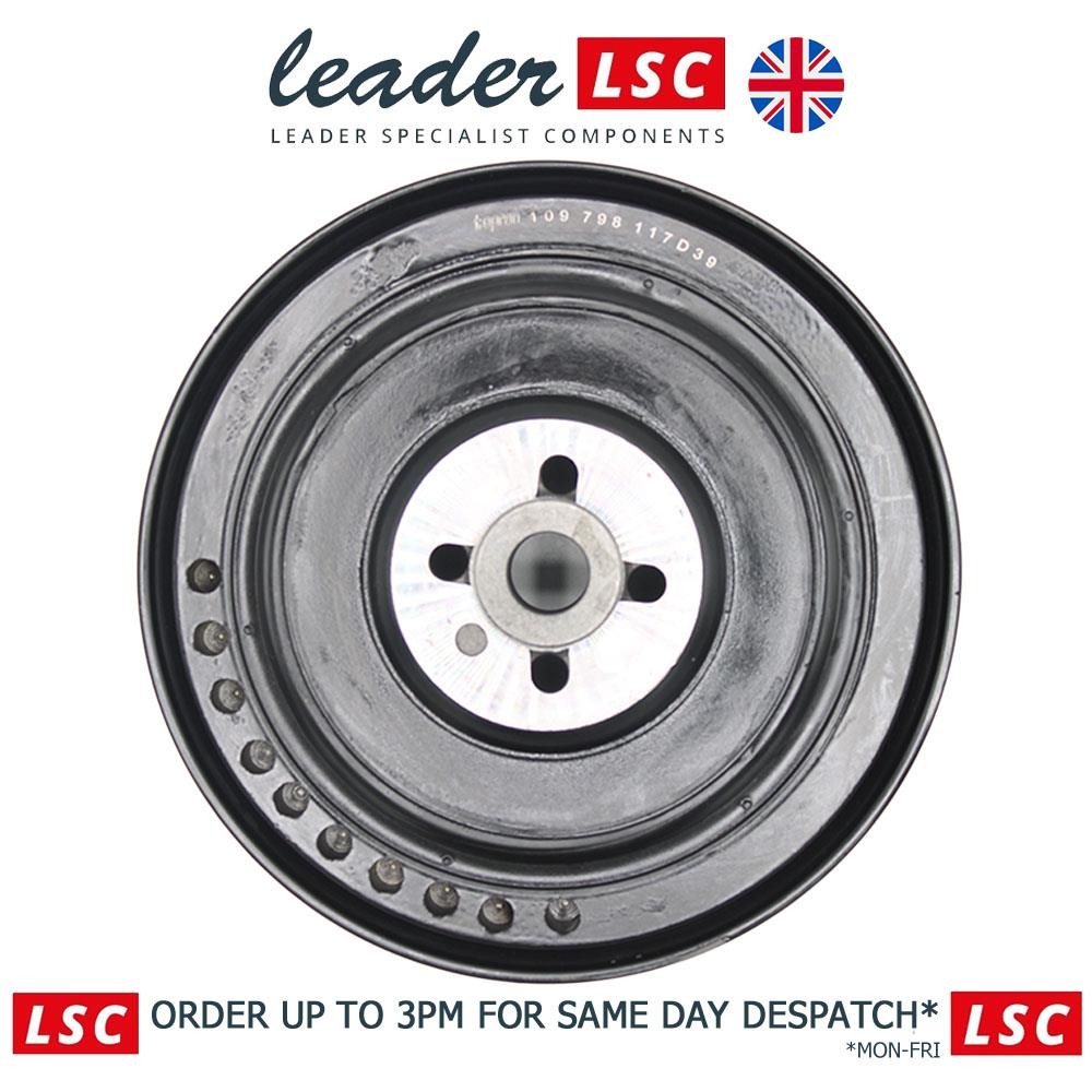 Crankshaft Belt Damper Pulley Volvo S80 Mk1 1999 to 2006 NEW 074105251AC TDi 2.5