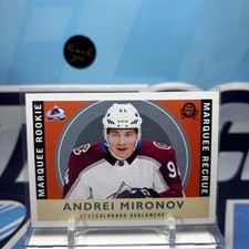2017-18 UD O-Pee-Chee #619, ANDREI MIRONOV SP RC 🔥🔥🔥 Retro Marquee Rookie