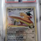 2009 Pokemon League Dragonite FB 056/147 Reverse Holo Promo PSA 8