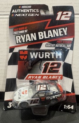 2022 Ryan Blaney Wurth Autographed Diecast 1/64