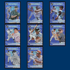 2023 Donruss Holo Blue Diamond Kings Lot 8 Baseball Cards Randy Johnson NM MLB