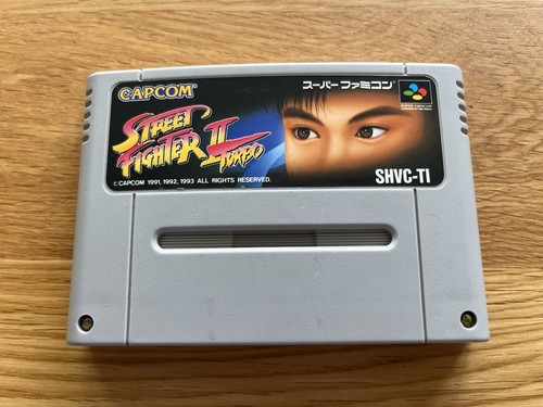 Street Fighter II Turbo JPN Super Nintendo Famicom SNES SFC Capcom Complete! - Picture 14 of 22