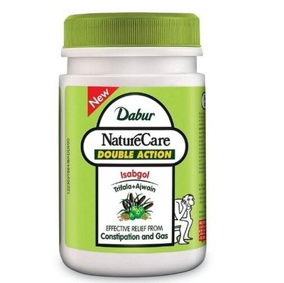 Dabur Nature Care Double Action Isabgol, Triphala- 100g | Free Delivery 5-7 Days