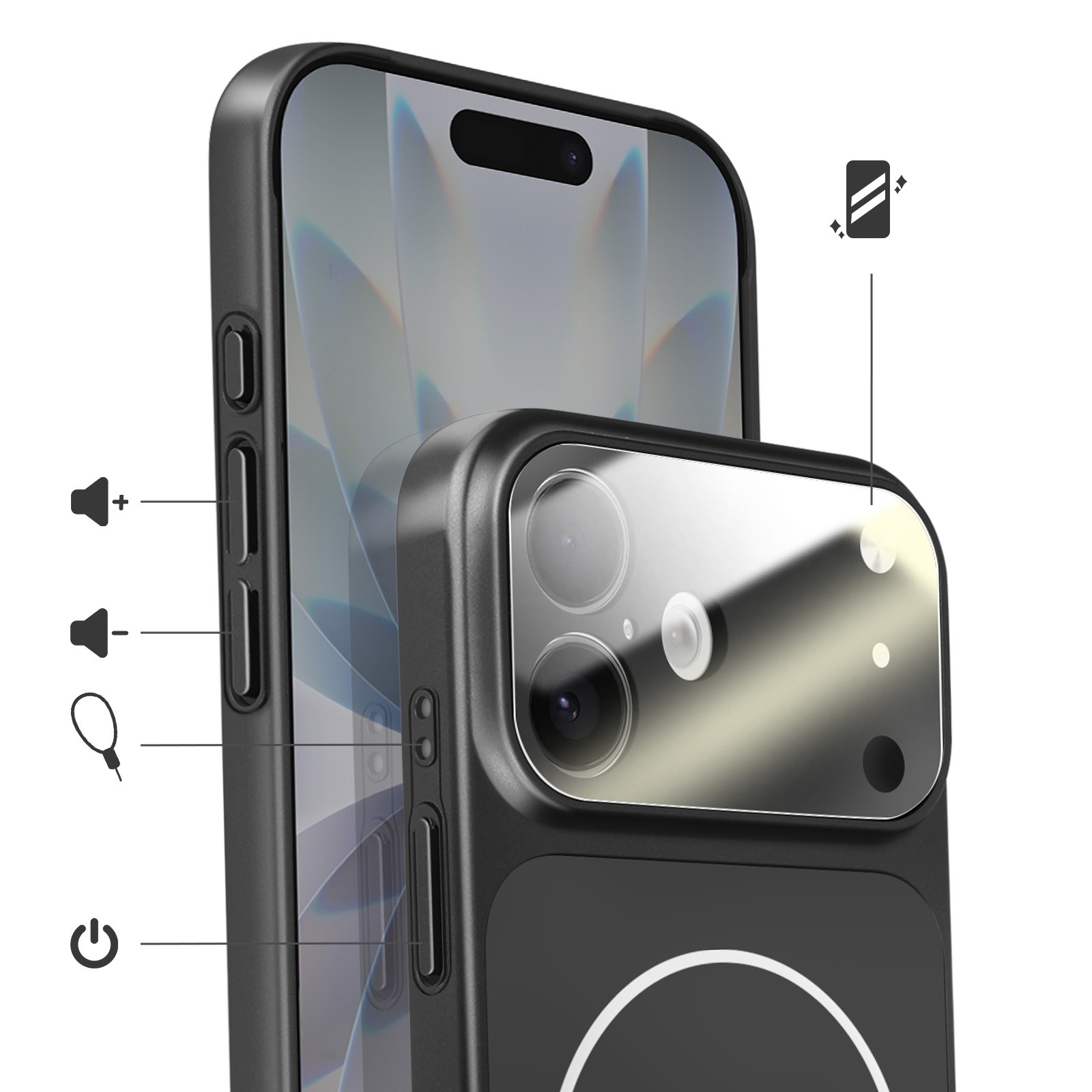 Coque iPhone 17 rigide idéale pour protéger votre objectif en voyage - 3