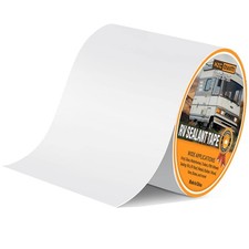 HZCOYIM RV Roof Tape, Sealant Tape White, 6" x 50' 6in x 50ft, White
