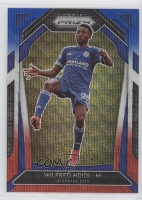 2020 Panini Prizm Premier League Retail Red White & Blue Wilfred Ndidi #128 0b04
