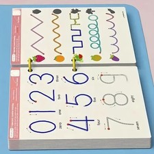 Page 32 Reusable Writing Book for Kids - Erasable Handwriting Practice Notebook