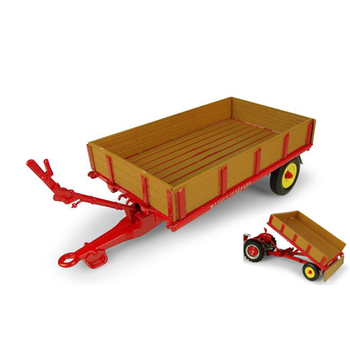 Massey Ferguson 3T Trailer 1:32 Universal Hobbies Mezzi Agricoli E Accessori -D--image