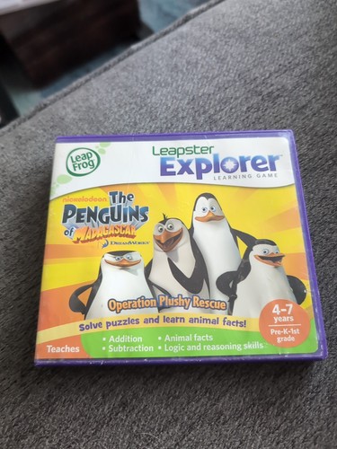 Leapster Explorer Nickelodeon The Penguins Of Madagascar - Picture 1 of 1