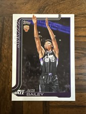 2025-26 Ace Bailey Topps Flagship #205 Base RC Jazz
