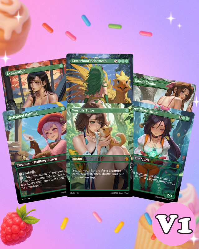 Green Commander Staples |  MTG Premium Art Cards