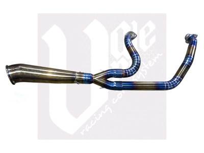 Full System Exhaust 2 Into 1 Fits For Harley Davidson Softail Model 1998-2024