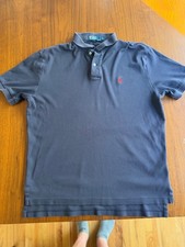 Vintage Polo by Ralph Lauren Navy Blue Short Sleeve Polo Shirt Men's Size L