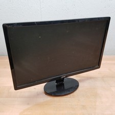 acer S201HL 20" LCD Monitor, 19V, 1.58A, DVI-D, VGA - USED
