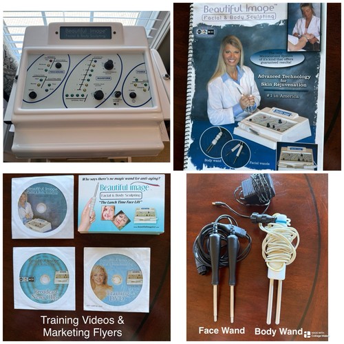 Beautiful image Model 900 Face and Body Microcurrent Sculpting Device