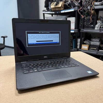 *For Parts/Repair* Dell Latitude 3490, 14'', i5-8250U NO RAM/HD/OS BIOS LOCK