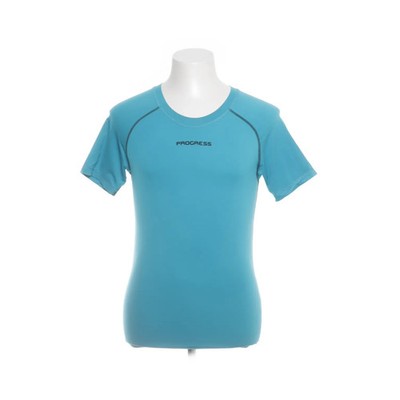 Progress, Trainingsoberteil, Größe: M, Blau, Print, Herren #gbp