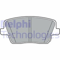 Delphi BremsbeläGe Bremsbelagsatz BremsklöTze Hinten LP3404