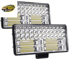 Led Work Light for Truck, 9 Inch 12-80V 84LED 32000Lm 250W Spot Flood Combo
