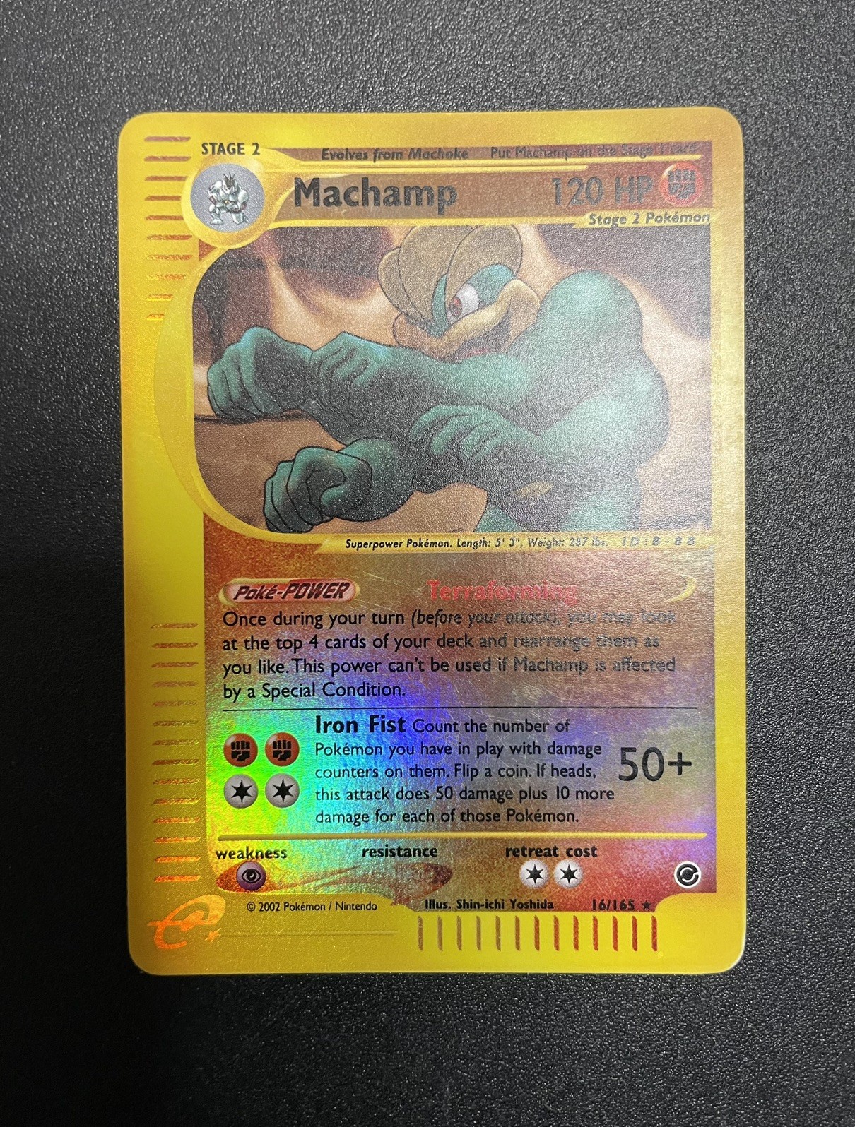 Machamp | 51/165 | Expedition | Reverse Holo | Pokemon Card | NM
