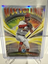 2025 Bowman Chrome Quinn Mathews Max Volume #MV-10 (RC)