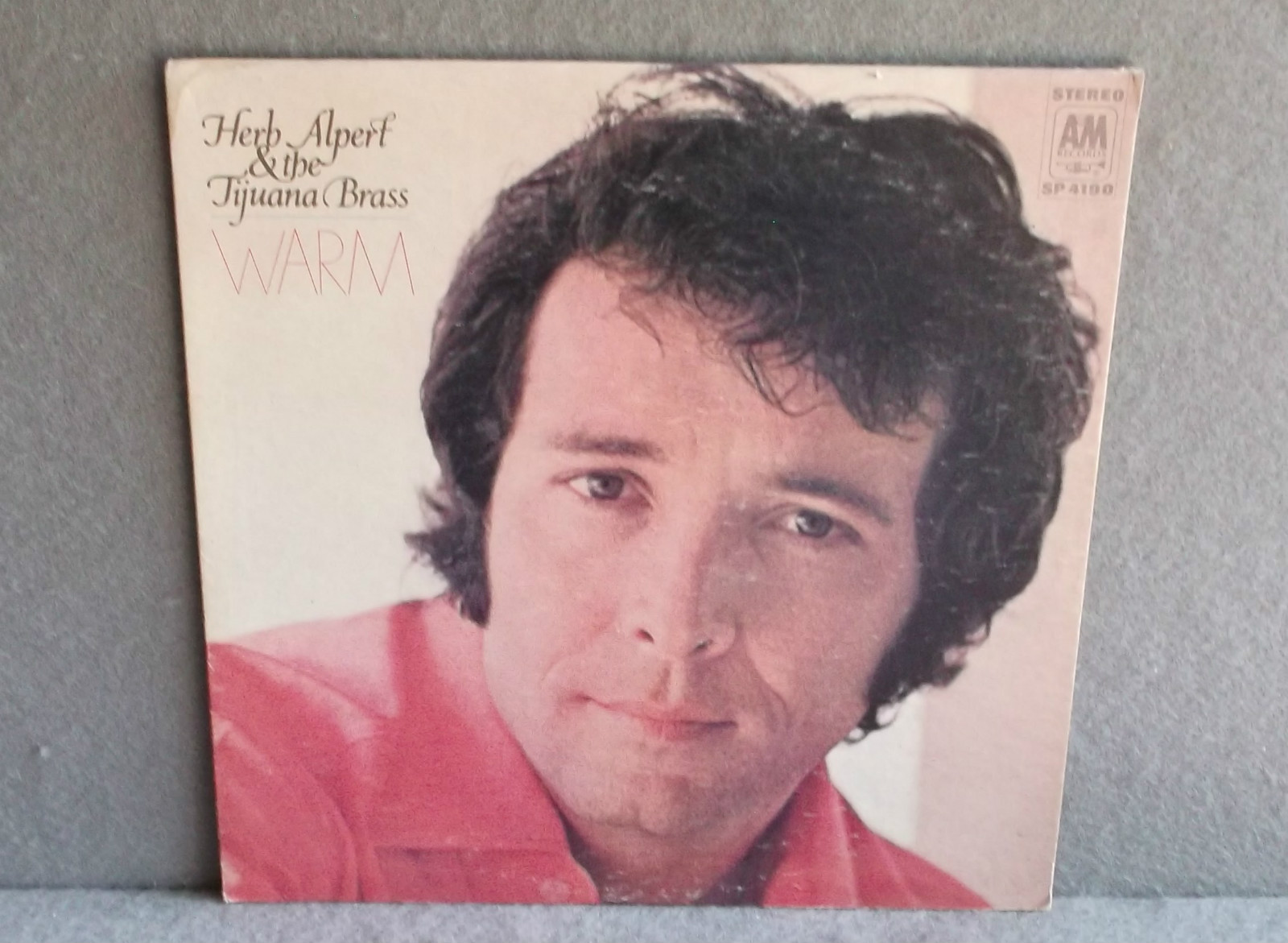 HERB ALPERT & THE TIJUANA BRASS WARM A&M Records Stereo Vinyl LP SP4190