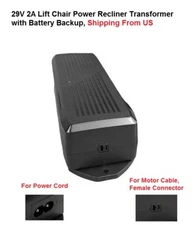 Ashley Okin  Limoss Power Supply MC140-29V 2A 500407 lift chair sofa Transformer