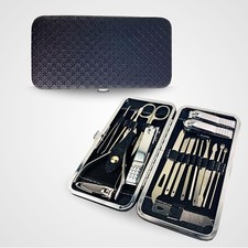 Manicure Set Pedicure Kit - Stainless Steel Nail Clippers 19Pcs Professional
