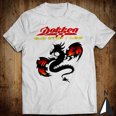 Bus Stop / Lies Dokken Don Dokken Mick Brown George Lynch Classic T-Shirt