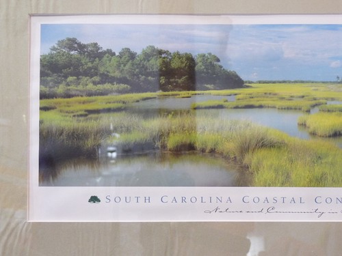 Tom Blagden, Jr. Print - Salt Marsh - Framed - water damage - Picture 4 of 7