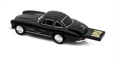 Mercedes-Benz 300SL 1:72 Die Cast Metal USB Flash Drive 16GB – Black