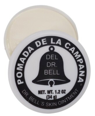 Del DR Bell Pomade Skin Moisturizer with Allantoin Pomada De La Campana 1.2oz