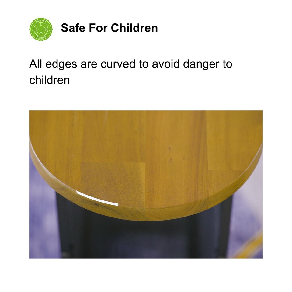 Small Side Table for Small Spaces Narrow End Table Bedside Table Living