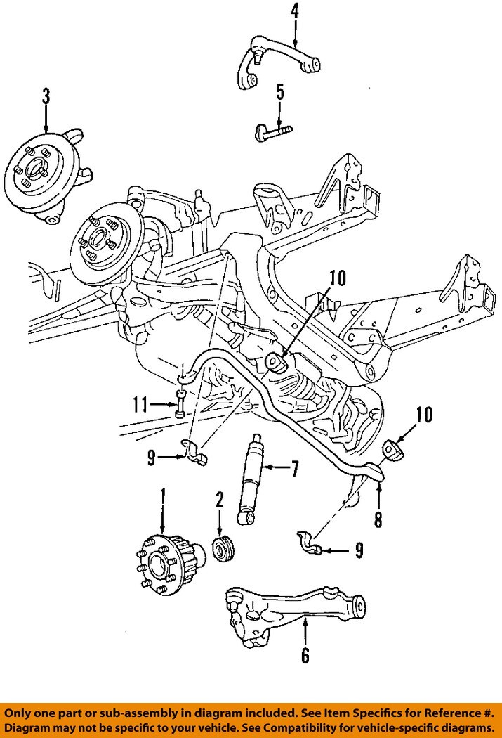 FORD OEM 04-08 F-150 Suspension Components-Adjust Cam 7L3Z3B236A