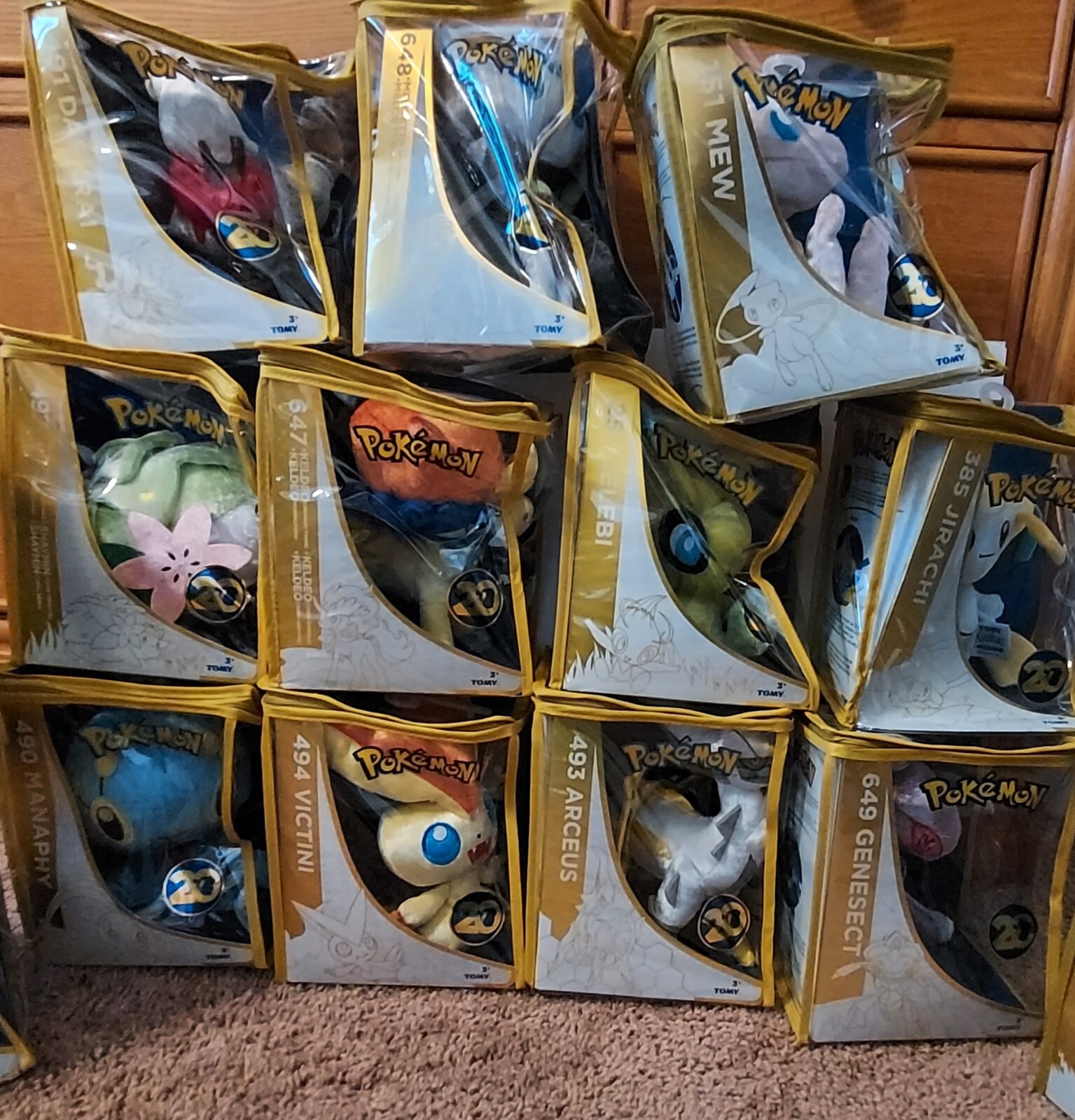 arceus 20th anniversary plush