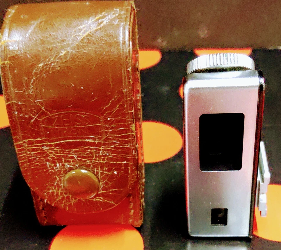 RARO! ZEISS IKON CONTAX 425 75mm BUSCADOR VISOR ACCESORIO 4 LENTES BIOTAR USADO EN EXCELENTE ESTADO Foto 4 de 4