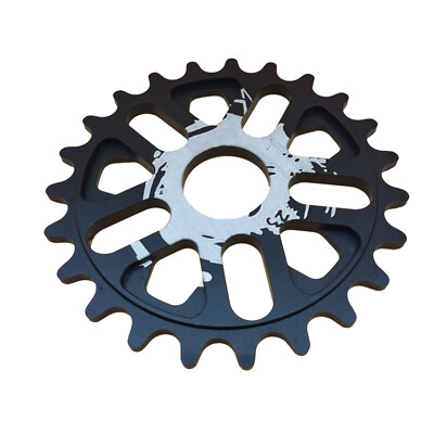 Pignon Plateau BMX 23T Coalition – CNC Alliage Noir, Vélo Transmission