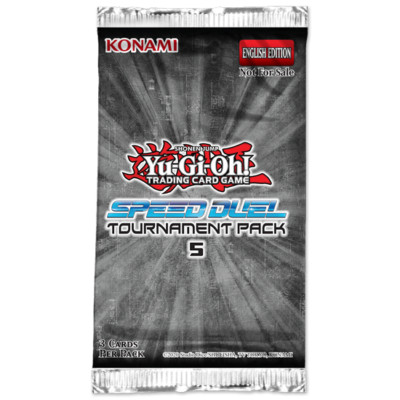 YUGIOH 5x Packs Speed Duel Tournament Pack 5 - OTS 5 Booster Packs Neu & Sealed