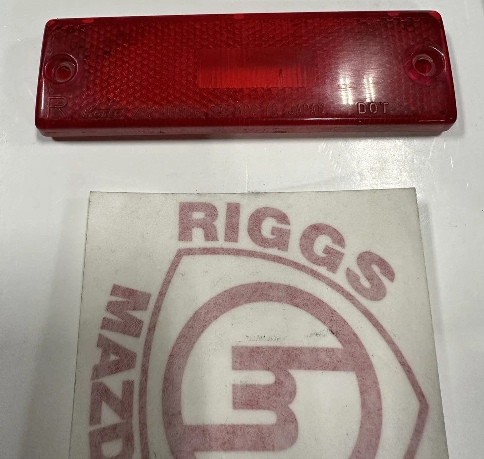 Mazda Rx7 S2 S3 FB 1981 - 1985 Rear Side Markers — 第 3/4 张图片