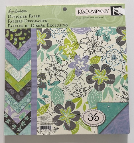K & Company 12x12 Scrapbook Kit-Variations-Sea Glass, Baby Boy, Poppy Seed, More - Picture 40 of 84