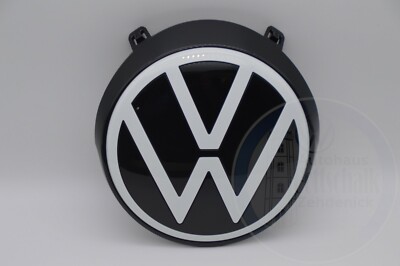 Original VW ID.3 ID3 VW Emblem Kühlergrill Logo Blende schwarz weiß 10A853601 
